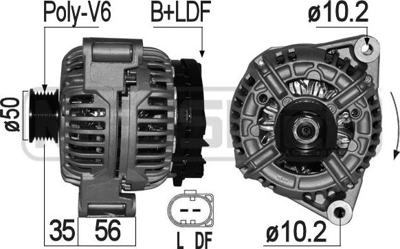 ERA 209214 - Generator alexcarstop-ersatzteile.com