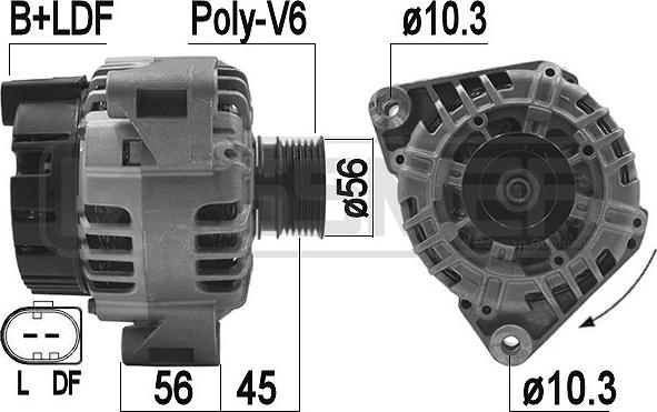 ERA 209213 - Generator alexcarstop-ersatzteile.com