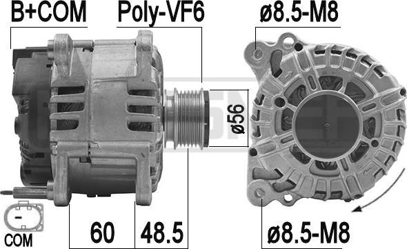 ERA 209288 - Generator alexcarstop-ersatzteile.com