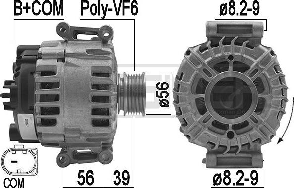 ERA 209227 - Generator alexcarstop-ersatzteile.com