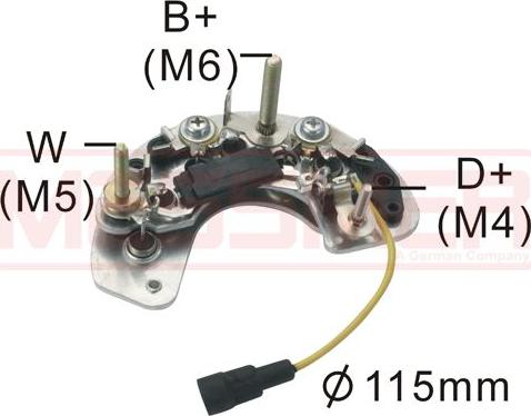 ERA 215504 - Gleichrichter, Generator alexcarstop-ersatzteile.com