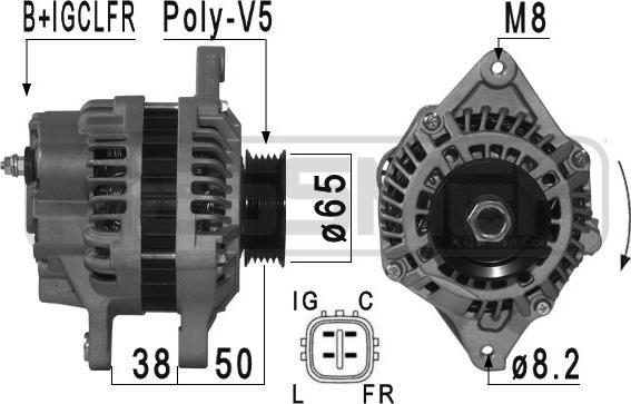 ERA 210956A - Generator alexcarstop-ersatzteile.com