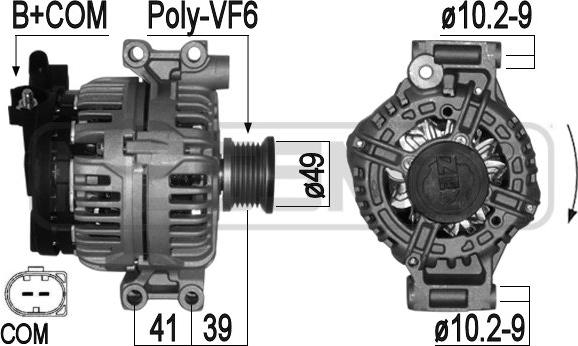 ERA 210985A - Generator alexcarstop-ersatzteile.com