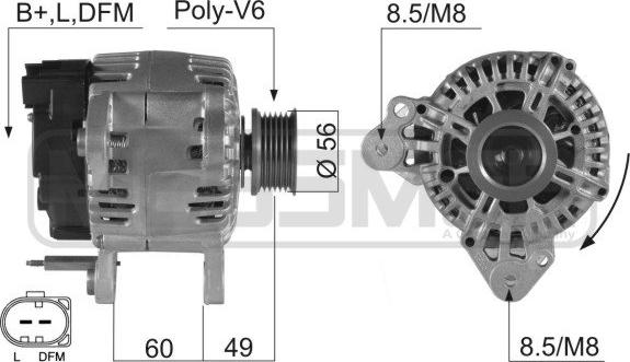 ERA 210496 - Generator alexcarstop-ersatzteile.com