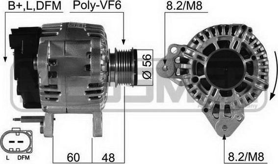 ERA 210497A - Generator alexcarstop-ersatzteile.com