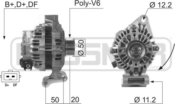 ERA 210448 - Generator alexcarstop-ersatzteile.com