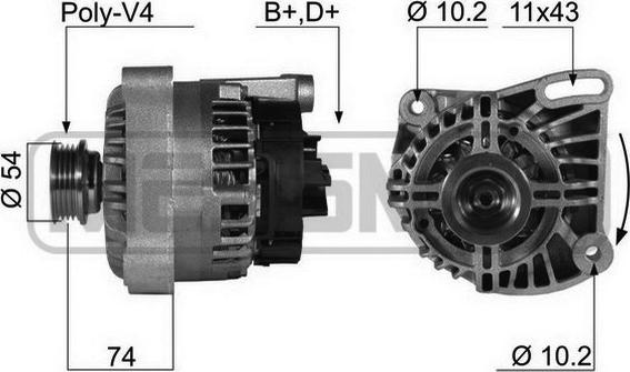 ERA 210405 - Generator alexcarstop-ersatzteile.com