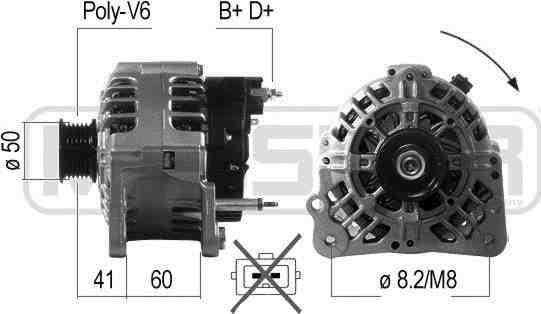 ERA 210488 - Generator alexcarstop-ersatzteile.com