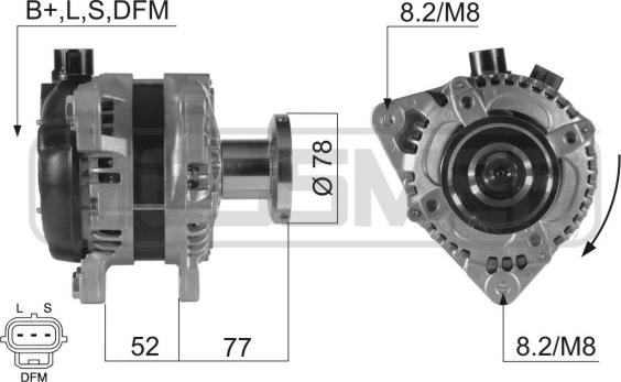 ERA 210431 - Generator alexcarstop-ersatzteile.com