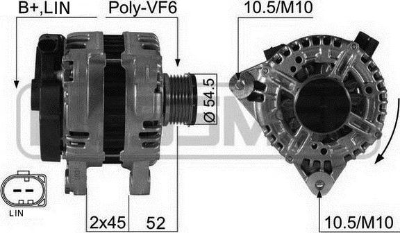 ERA 210426 - Generator alexcarstop-ersatzteile.com