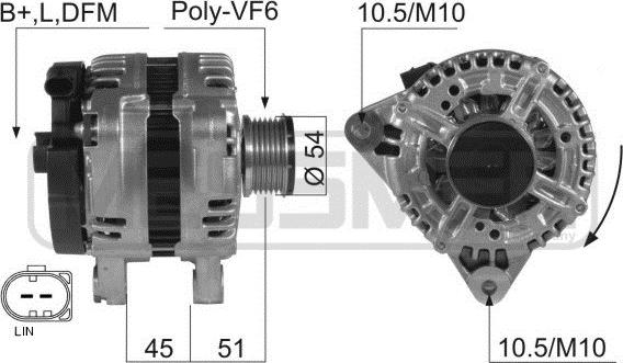 ERA 210427 - Generator alexcarstop-ersatzteile.com