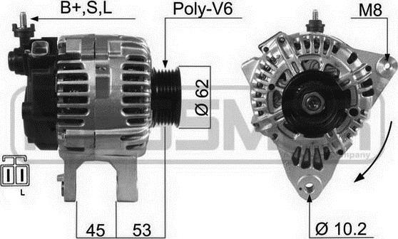 ERA 210479 - Generator alexcarstop-ersatzteile.com