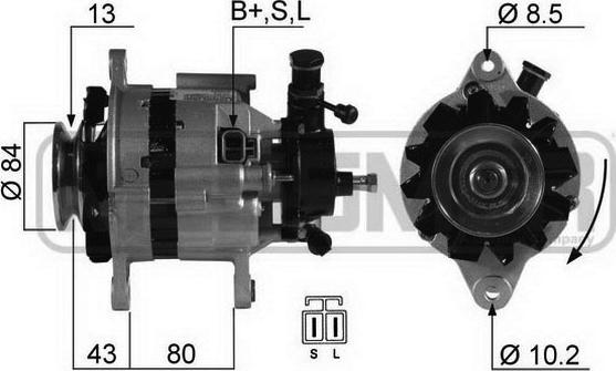 ERA 210537 - Generator alexcarstop-ersatzteile.com