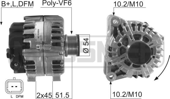 ERA 210520A - Generator alexcarstop-ersatzteile.com