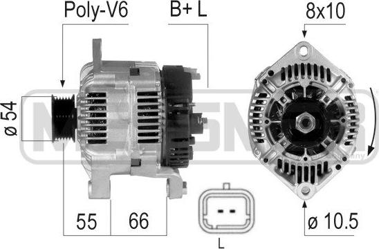 ERA 210570A - Generator alexcarstop-ersatzteile.com