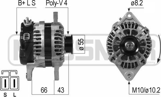 ERA 210653 - Generator alexcarstop-ersatzteile.com