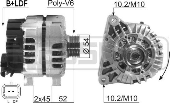 ERA 210604 - Generator alexcarstop-ersatzteile.com