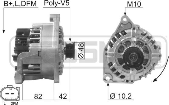 ERA 210600 - Generator alexcarstop-ersatzteile.com