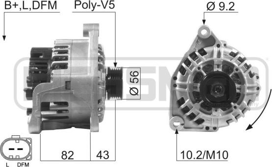 ERA 210601 - Generator alexcarstop-ersatzteile.com