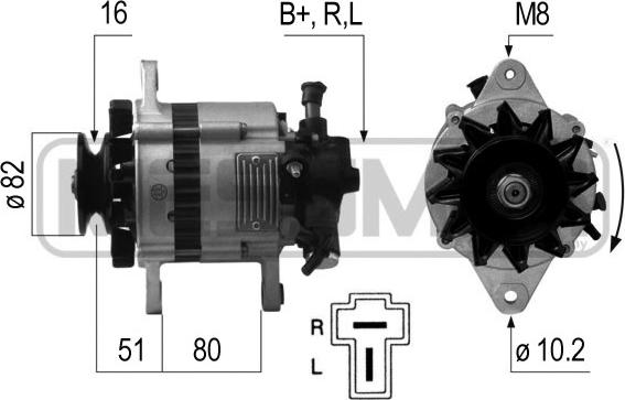 ERA 210680 - Generator alexcarstop-ersatzteile.com