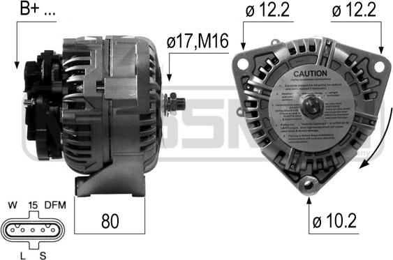 ERA 210673A - Generator alexcarstop-ersatzteile.com