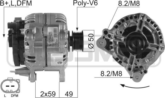 ERA 210045 - Generator alexcarstop-ersatzteile.com