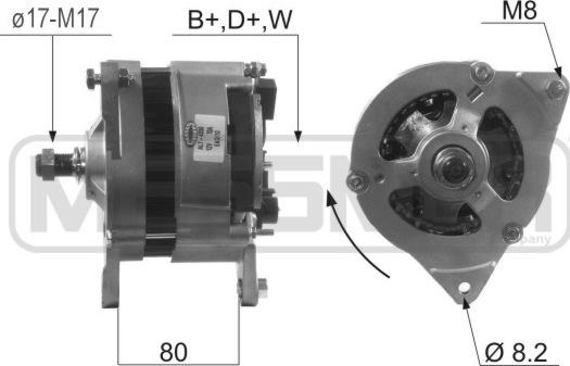 ERA 210043A - Generator alexcarstop-ersatzteile.com