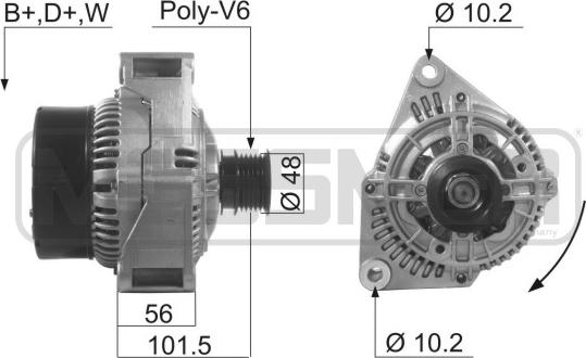 ERA 210042A - Generator alexcarstop-ersatzteile.com