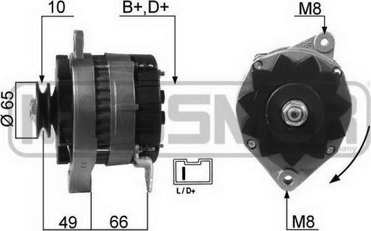 ERA 210058R - Generator alexcarstop-ersatzteile.com