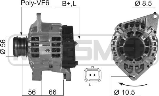 ERA 210053 - Generator alexcarstop-ersatzteile.com