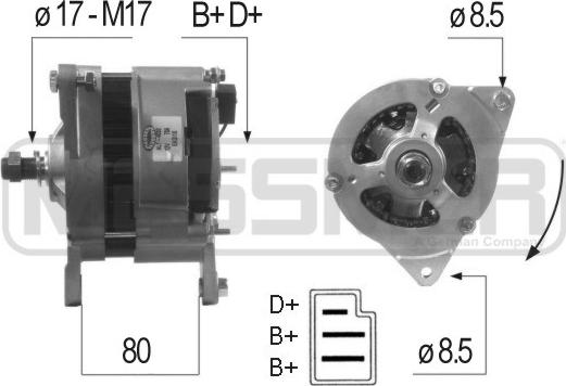 ERA 210060A - Generator alexcarstop-ersatzteile.com