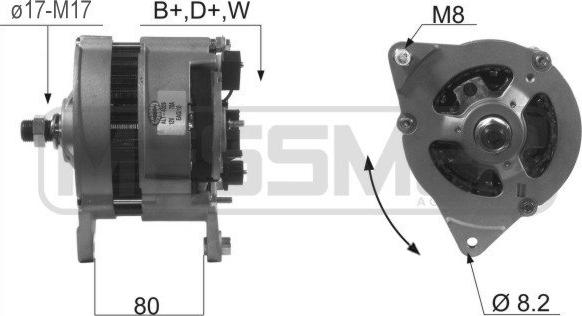 ERA 210002A - Generator alexcarstop-ersatzteile.com