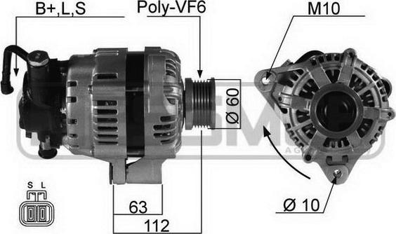 ERA 210024 - Generator alexcarstop-ersatzteile.com