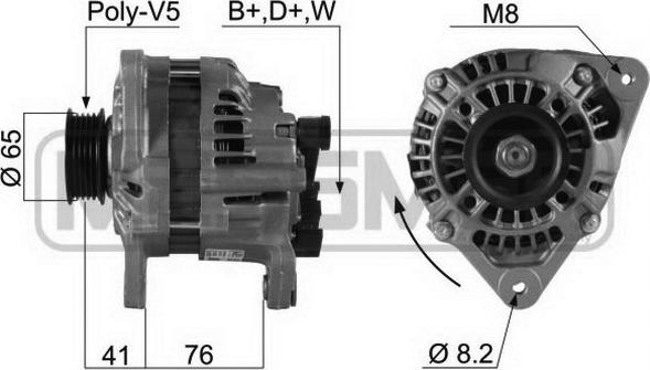 ERA 210026A - Generator alexcarstop-ersatzteile.com