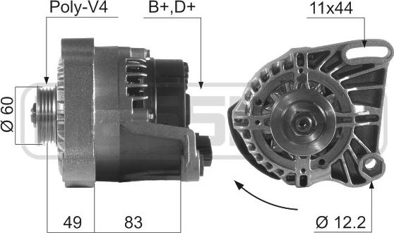 ERA 210027 - Generator alexcarstop-ersatzteile.com