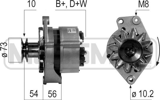 ERA 210141R - Generator alexcarstop-ersatzteile.com