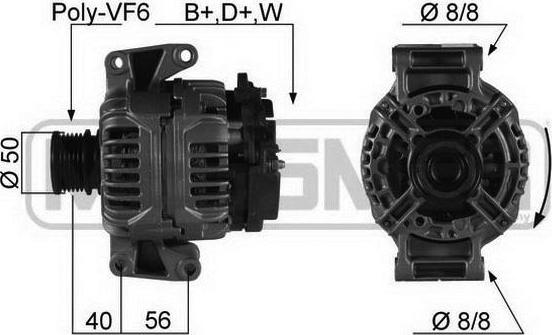 ERA 210147 - Generator alexcarstop-ersatzteile.com