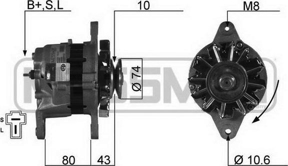 ERA 210101R - Generator alexcarstop-ersatzteile.com