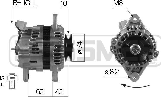 ERA 210107A - Generator alexcarstop-ersatzteile.com