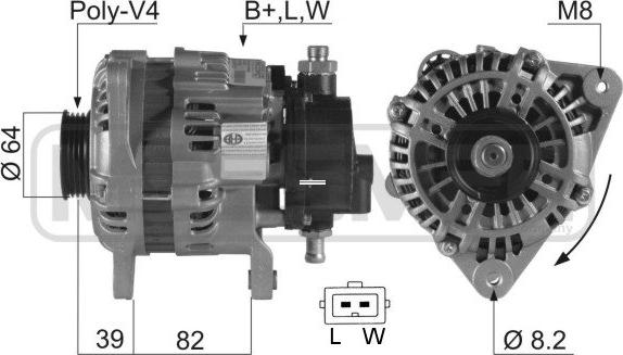 ERA 210189R - Generator alexcarstop-ersatzteile.com