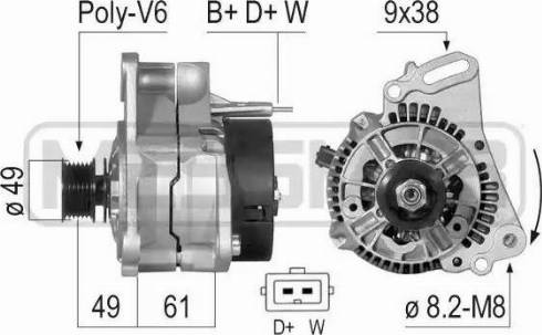 ERA 210121 - Generator alexcarstop-ersatzteile.com