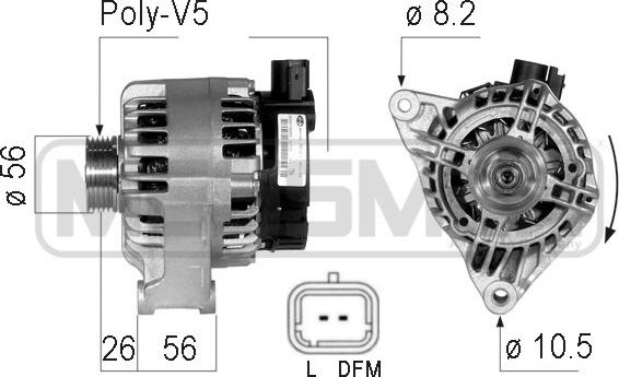 ERA 210123 - Generator alexcarstop-ersatzteile.com