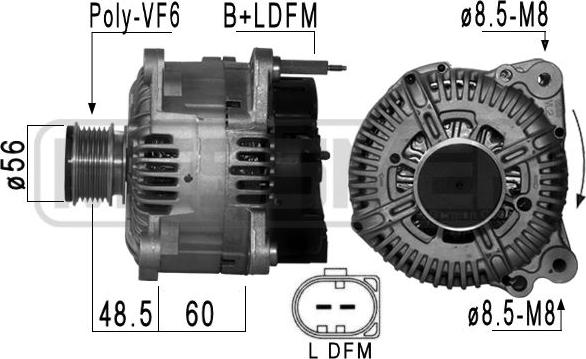 ERA 210898A - Generator alexcarstop-ersatzteile.com