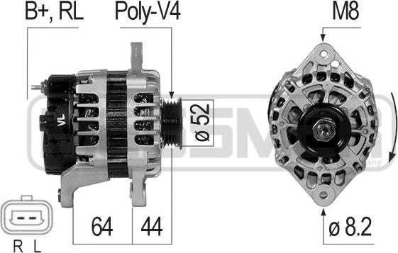 ERA 210800 - Generator alexcarstop-ersatzteile.com