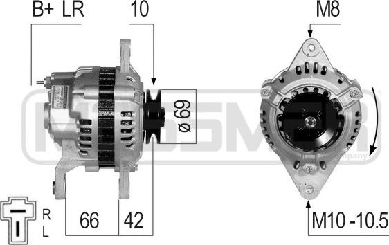 ERA 210802 - Generator alexcarstop-ersatzteile.com