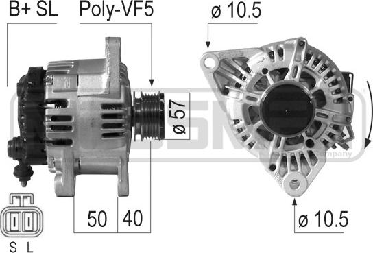 ERA 210814 - Generator alexcarstop-ersatzteile.com