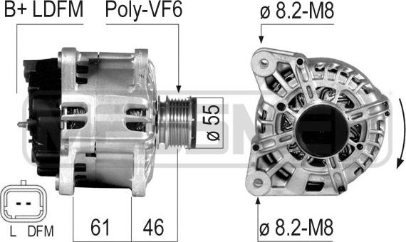 ERA 210816 - Generator alexcarstop-ersatzteile.com