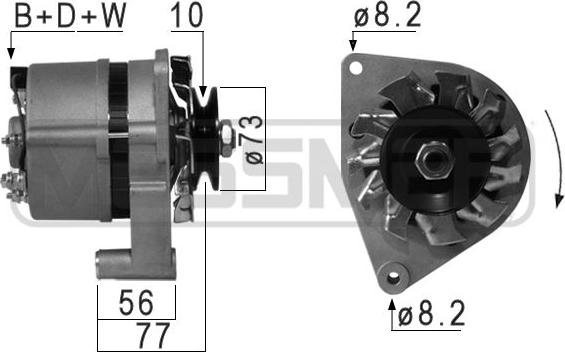 ERA 210885A - Generator alexcarstop-ersatzteile.com