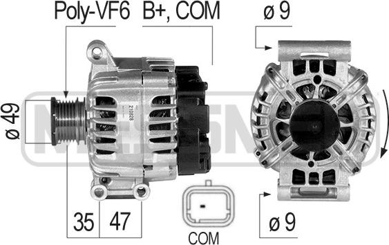 ERA 210828 - Generator alexcarstop-ersatzteile.com