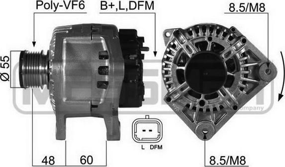 ERA 210394 - Generator alexcarstop-ersatzteile.com